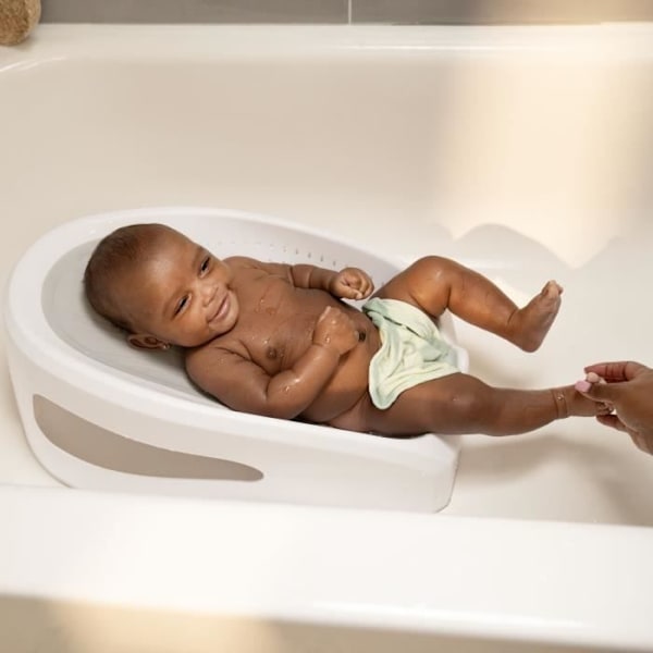 INGENUITY Babybadstol, Komfort & Säkerhet, Mjuk, halkfri bas - Kan användas från födseln till 6 månader