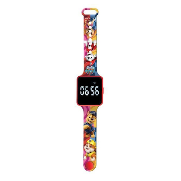 Lexibook - Paw Patrol - Ansluten LED-klocka - Justerbart armband