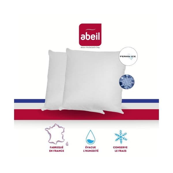 ABEIL Set med 2 ICEBERG mjuka kuddar 60x60cm