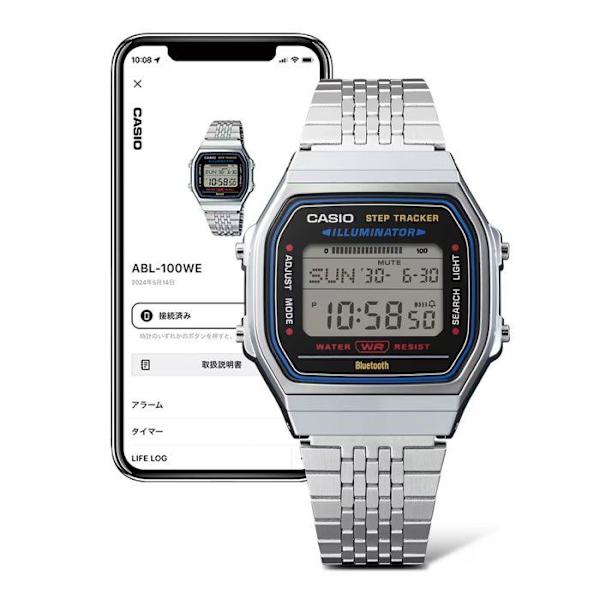 Smartklocka - CASIO - ABL - 38 mm - Silver