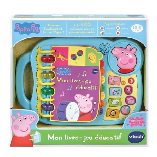 Peppa Pig - Min pedagogiska spelbok - 1,5 - 5 år