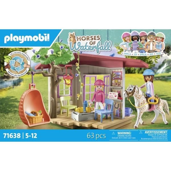 PLAYMOBIL - 71638 - Relaxområde för ryttare
