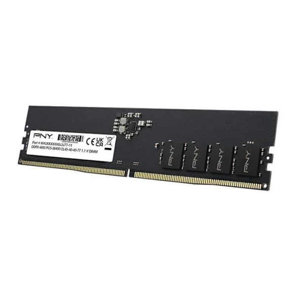 DDR5-minne - PNY - PRESTANDA - 8 GB - 4800 MHz - Reducerad energi - Förbättrad prestanda