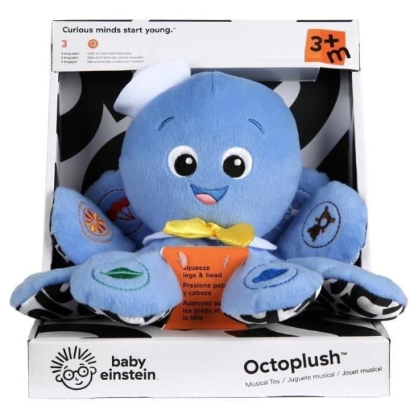 BABY EINSTEIN Octopus Octopush  Toudou - Blå