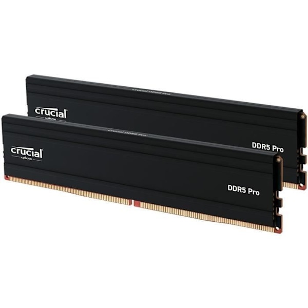 CRUCIAL DDR5 PRO RAM-minne - 128GB Kit (2 x 64GB) - 5600 MT/s - CL46