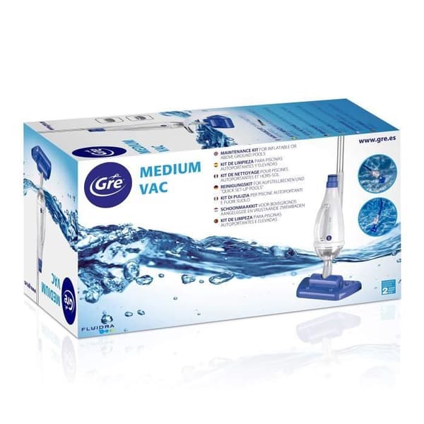 Manuell bakgrundsdammsugare - Medium VAC