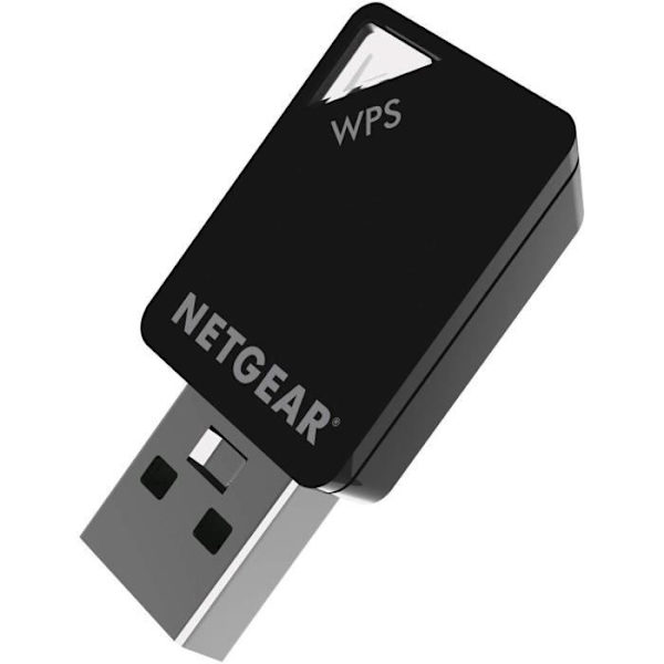 NETGEAR Mini WiFi AC600 USB-adapter. Hastighet upp till 150/433 Mbps Modell: A6100