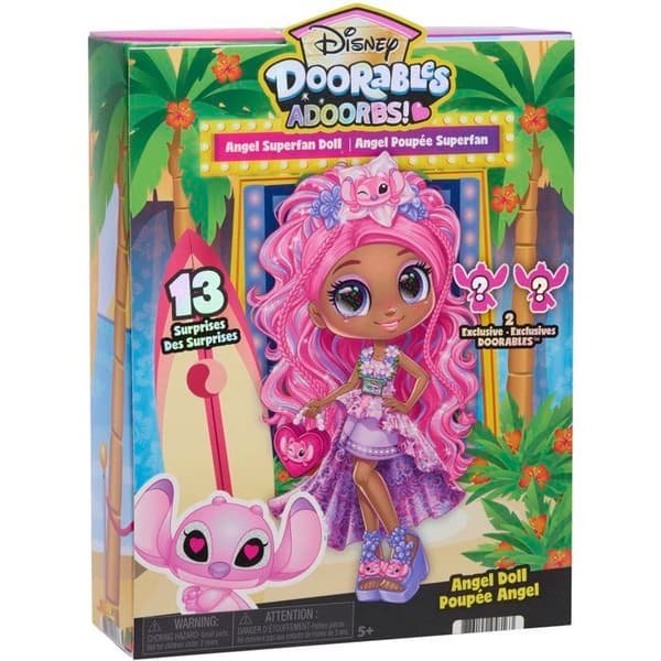 Angele Doorables Disney-dockor, samlardockor, leksaker för barn från 5 år