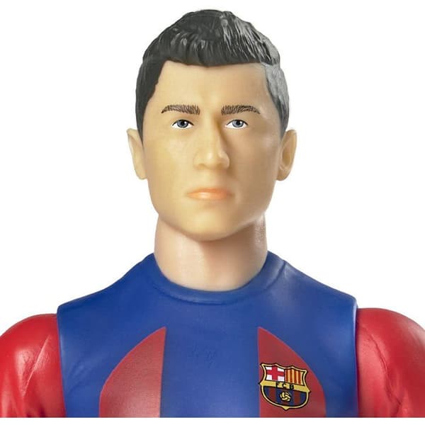 Ledad figur - FC Barcelona - MEGABLEU - Lewandowski - 20 cm