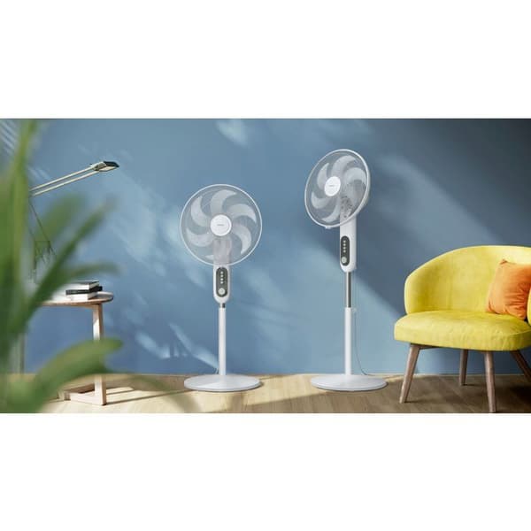 Stativfläkt - PHILIPS - CX5535/00 - 5000-serien - 230 m³/h Luftflöde - 28 dB(A) - Vit