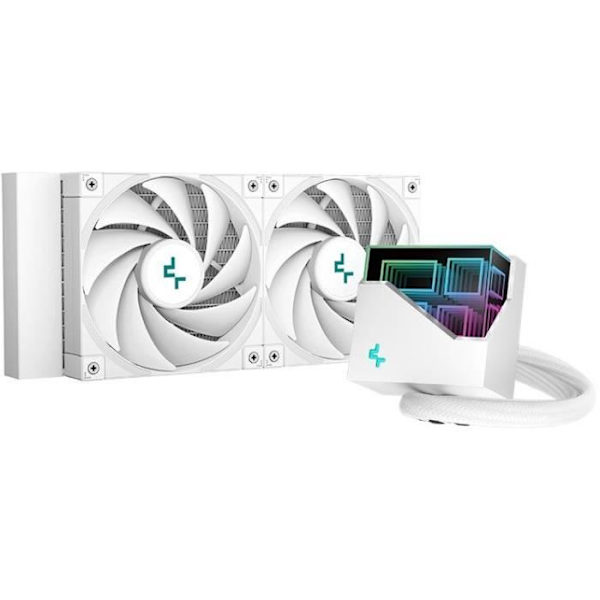 DEEPCOOL - LT520 (Vit) - AIO vattenkylning