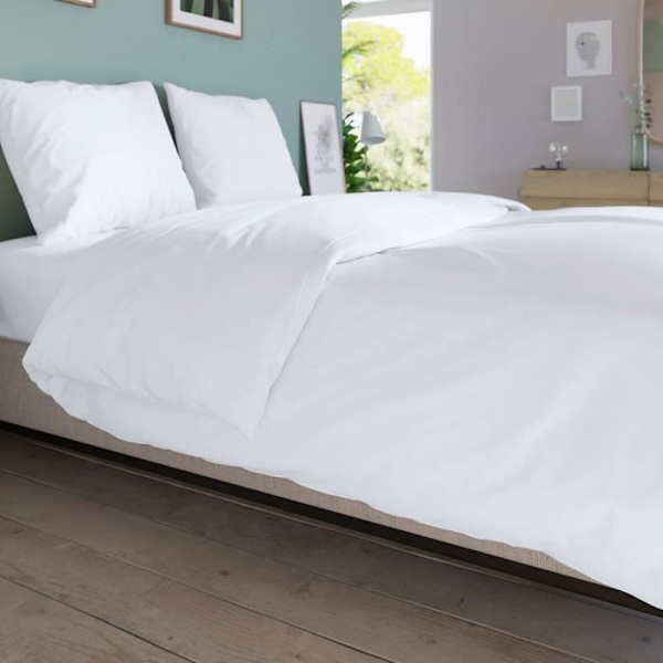 Dodo - Antibacteriens - White - 140x190 cm Cover Draf - Bonnet 32 ??cm