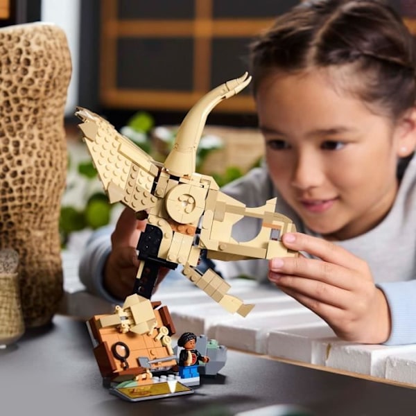 LEGO Jurassic World 76969 Dinosaur Fossils: Triceratops Skull - Spel för 9-åringar