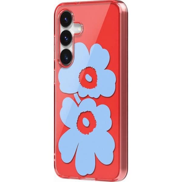 Unikko 'Marimekko' Galaxy S25 Fodral Röd