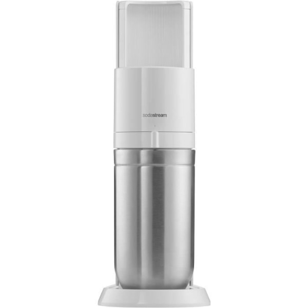 SODASTREAM DUOBICB - Vit DUO-maskin Pack 4 flaskor (2 DUO-karaffer + 2 säkring LV) + 1 CQC utbytescylinder