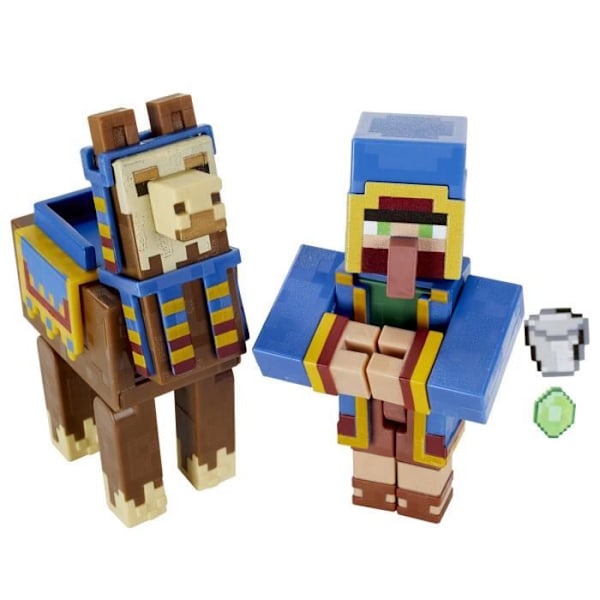 Minecraft Create-A-Block Box-sortiment - 8 cm figurer - från 6 år och uppåt - MINECRAFT - GTT53 - slumpmässig modell