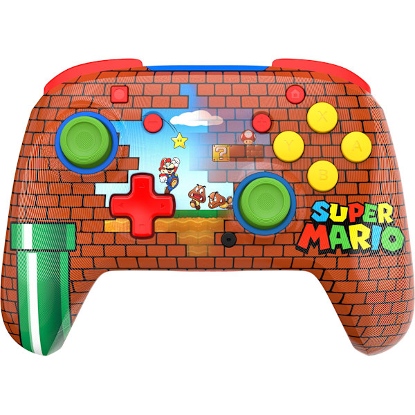 Gamepad - Nintendo Switch - Rematch Mario Bricks - Trådlös - Röd - Turtle Beach