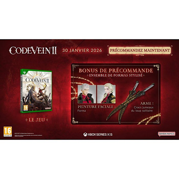 CODE VEIN II - Xbox-serien
