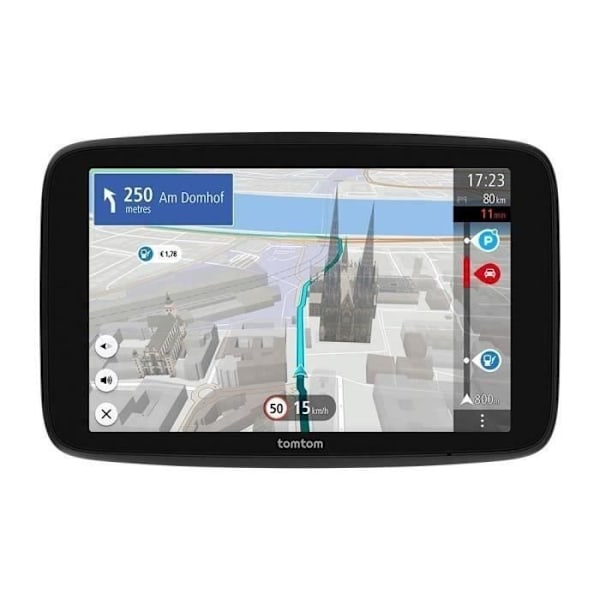 GPS - TOMTOM - GO Navigator 2:a generationen - 6 tum - Wi-Fi-uppdatering - Europakartor