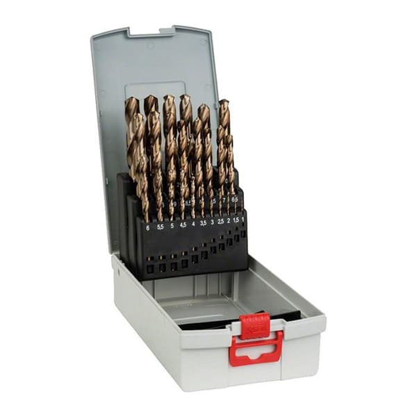 Borrsats ProBox HSS-Co, 1-13mm, 135 °, 25 - BOSCH