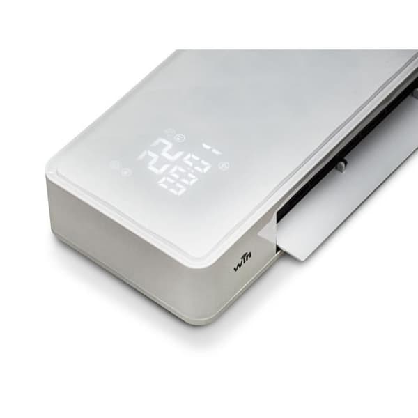 Elektrisk väggvärmare - 2000W - WARM TECH - Keramik - WiFi - 240V - Upp till 50m3 - Vit