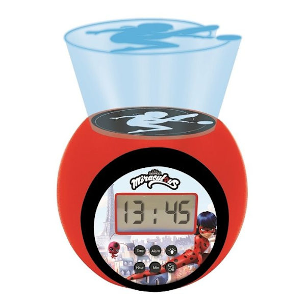 Mirakulös projektorväckarklocka med timer