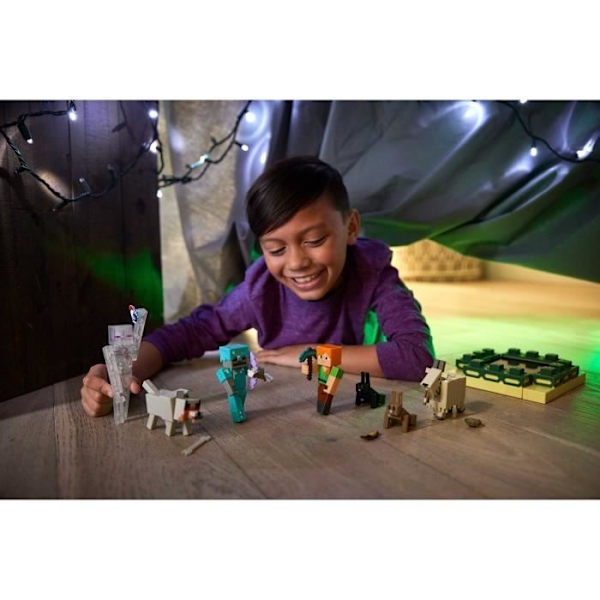 Leksak - Minecraft - 1 slumpmässig figur