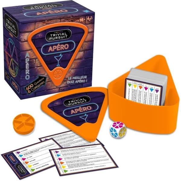 TRIVIAL PURSUIT Aperitifresa - Brädspel - VINNANDE RÖTT