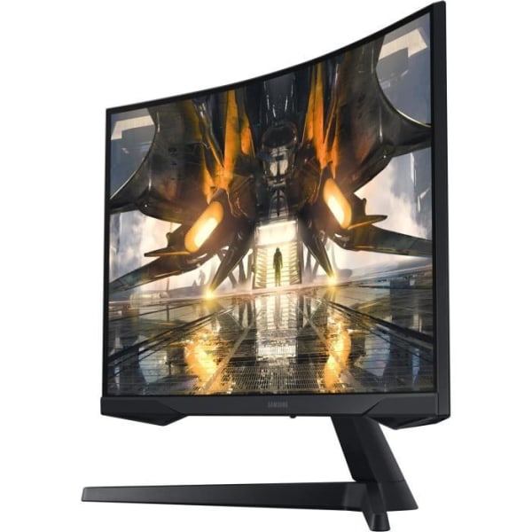Curved Gaming PC Screen - Samsung - Odyssey G5 - G55A S27AG550EP - 27 '' QHD - VA Dalle - 1 ms - 165Hz - HDMI / DisplayPort - AMD -gratis