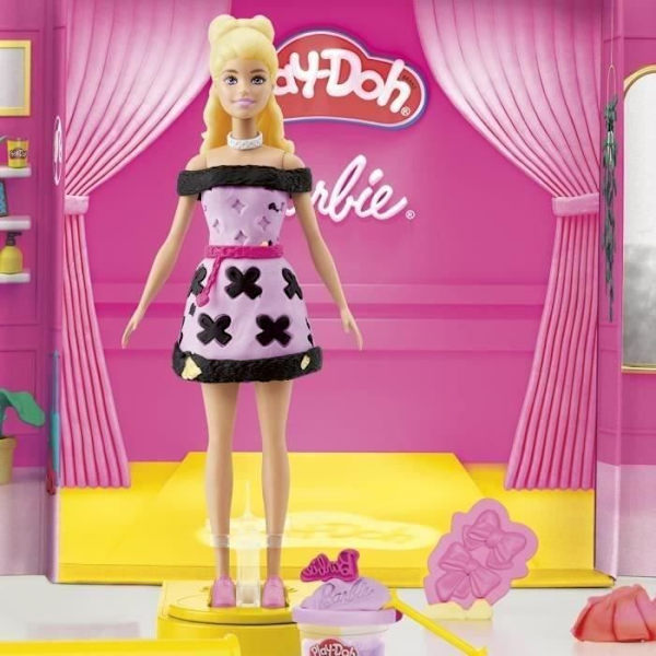 Play-Doh Barbie Modevisning Play-Doh Set, Ålder 5+