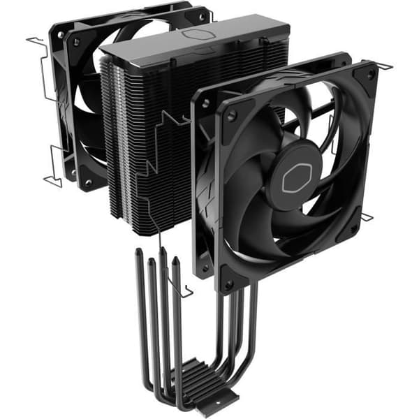 PC-kylning - COOLER MASTER - RR-S4KK-25DN-R1 - Hyper 212 Black X Duo