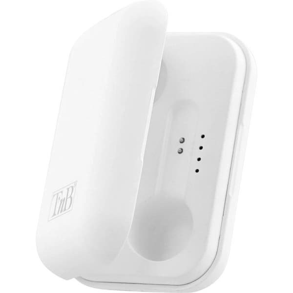 SHINY - TWS Bluetooth-hörlurar med laddningsbox - Vit