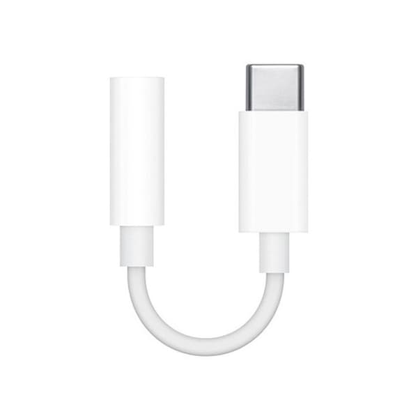 Adapter - APPLE - MW2Q3ZM/A - USB-C till Jack 3.5 - Vit - 0.09 kg