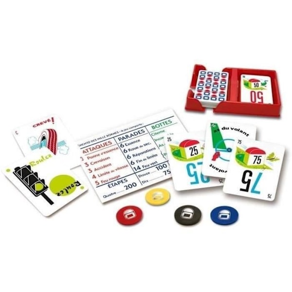 MILLE BORNES PRESTIGE 70 - Kortspel - DUJARDIN - Återupptäck klassikern i en prestigeversion för 70-årsdagar!