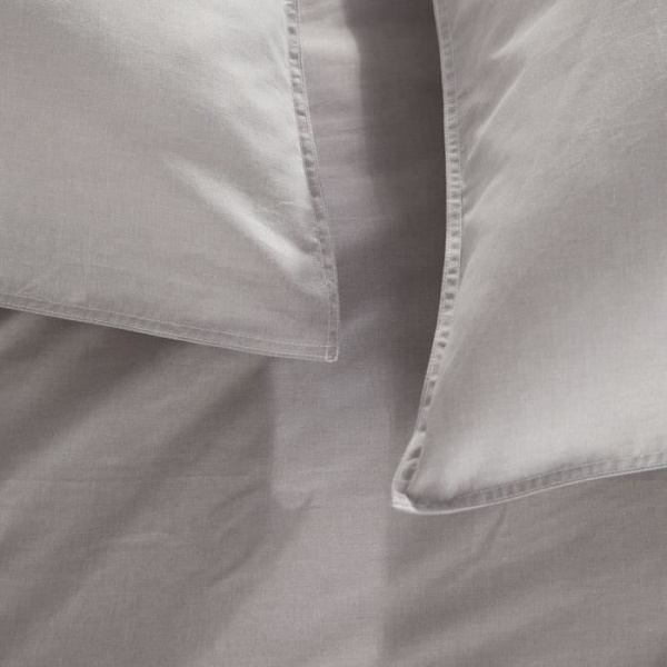 Påslakan - TODAY - CHARME - Chambray - Ljusgrå Constance - 240 x 220 cm