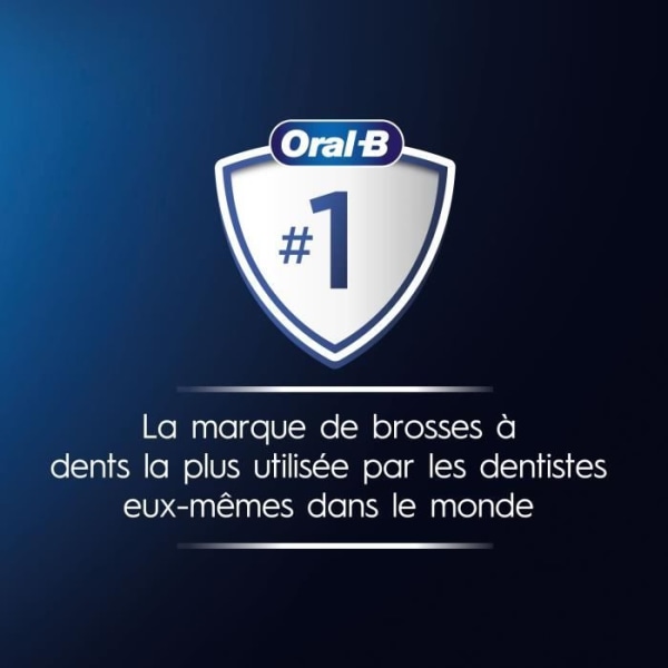 ORAL-B Pro 1 eltandborste - rosa - sladdlös - 1 borsthuvud ingår