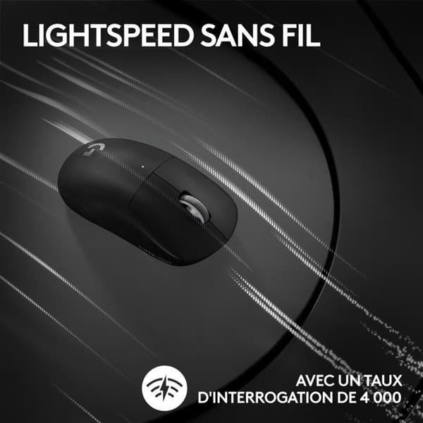 Logitech G PRO X SUPERLIGHT 2 LIGHTSPEED trådlös spelmus, lätt - svart