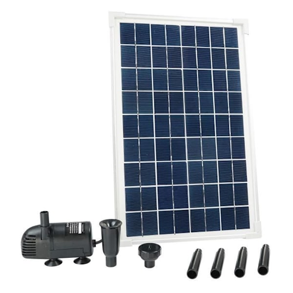UBBINK Solpump Solarmax - Med solpanel 40 x 25,5 x 2,5 cm