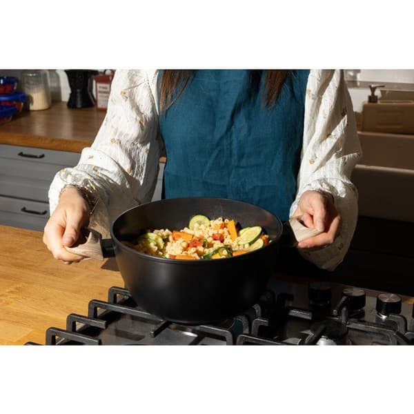 Gryta med lock - PYREX - Cook & Care - 24 cm - Non-stick - Induktion - PFAS-fri