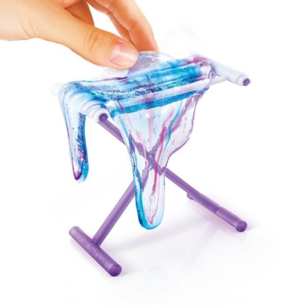 SO DIY So Slime Tie &amp; Dye Kit 1 genomskinlig slampanna och 1 slemställ - Färg din slem!