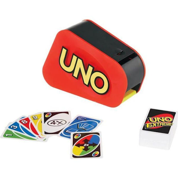 Mattel Games - Uno Extreme - Familjekortspel - från 7 år och uppåt