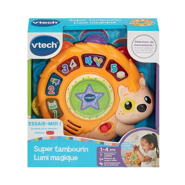 VTECH BABY - SUPERMAGISK LJUSTRUMMA - Flerfärgad