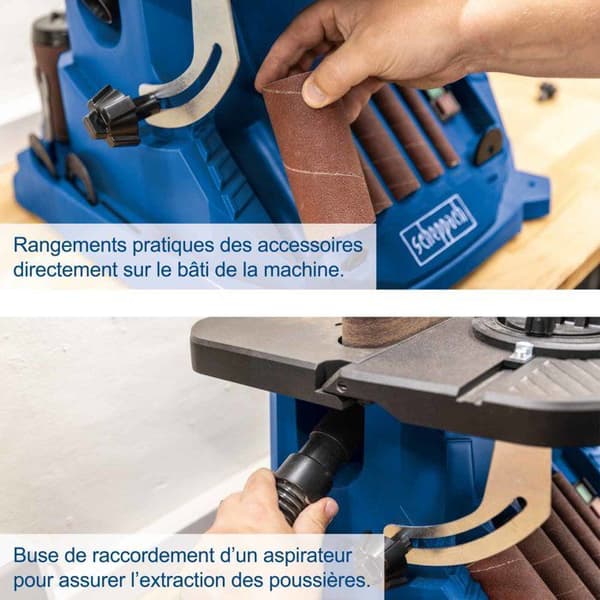 Scheppach OSM600 Oscillerande slipmaskin - 16 mm - 450W