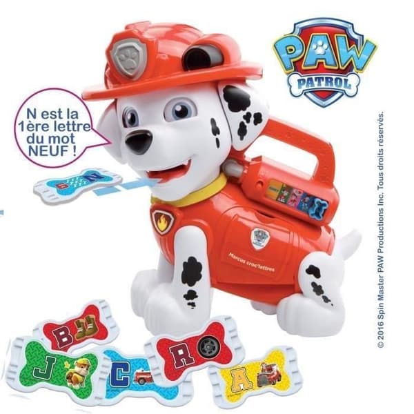 VTECH Paw Patrol Marcus, croc'lettres