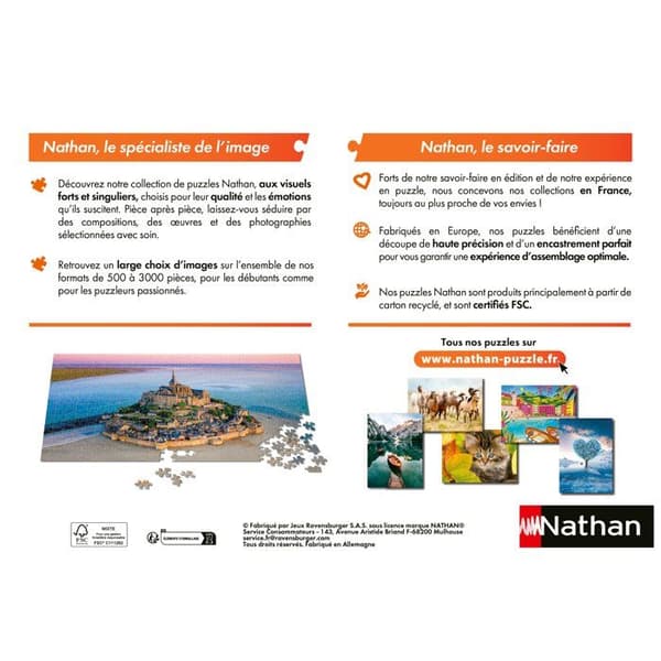 Nathan - Pussel med 1500 bitar - Medicinalväxter - Från 14 år - Perfekt passform - Konstfotografisamling - 12001818