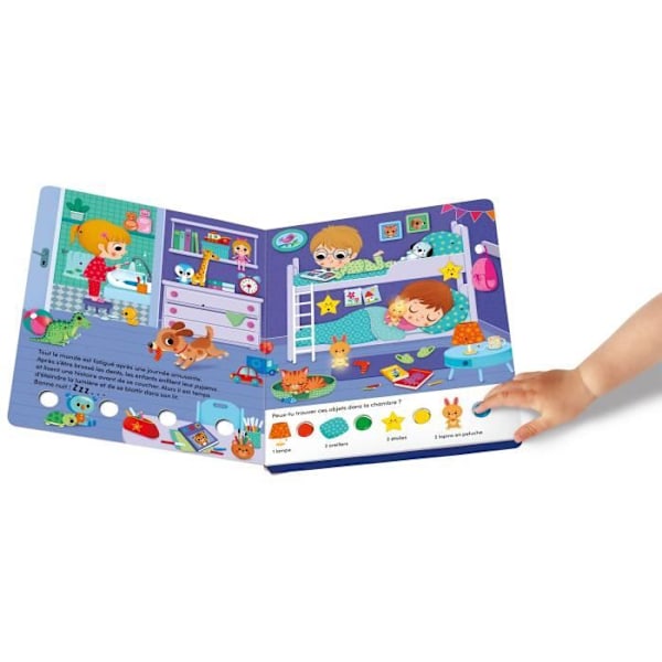 Ravensburger play+, Seek and shine - Into the night, Book, Early years, baby