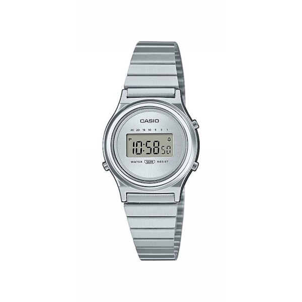 Klocka - CASIO - LA700WE - Unisex - Vit - Kvarts - Digital