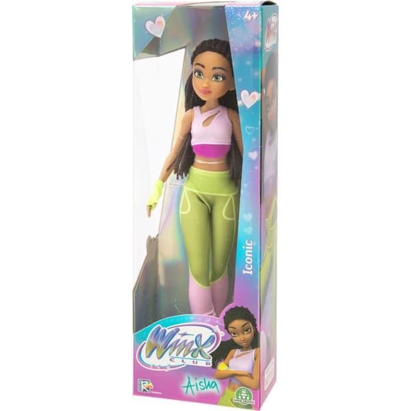 Winx Docka - Ikonisk Serie Aisha - 26 cm - Ålder 3+ - WNX775