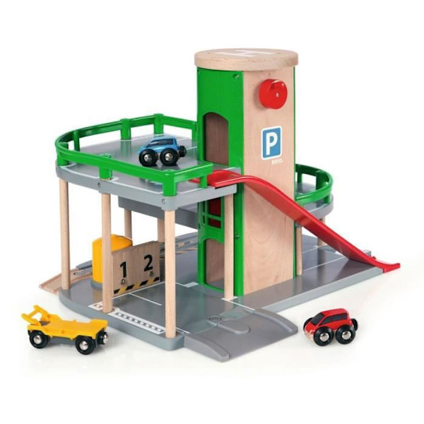 BRIO World - 33204 - Garage Rail / Road