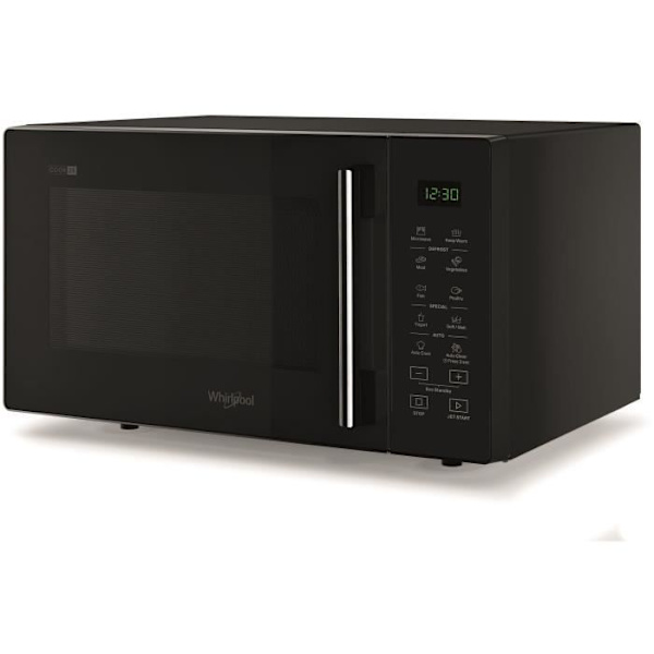 Whirlpool MWP251B fristående mikrovågsugn - Svart - 25L - 28x48x41 cm